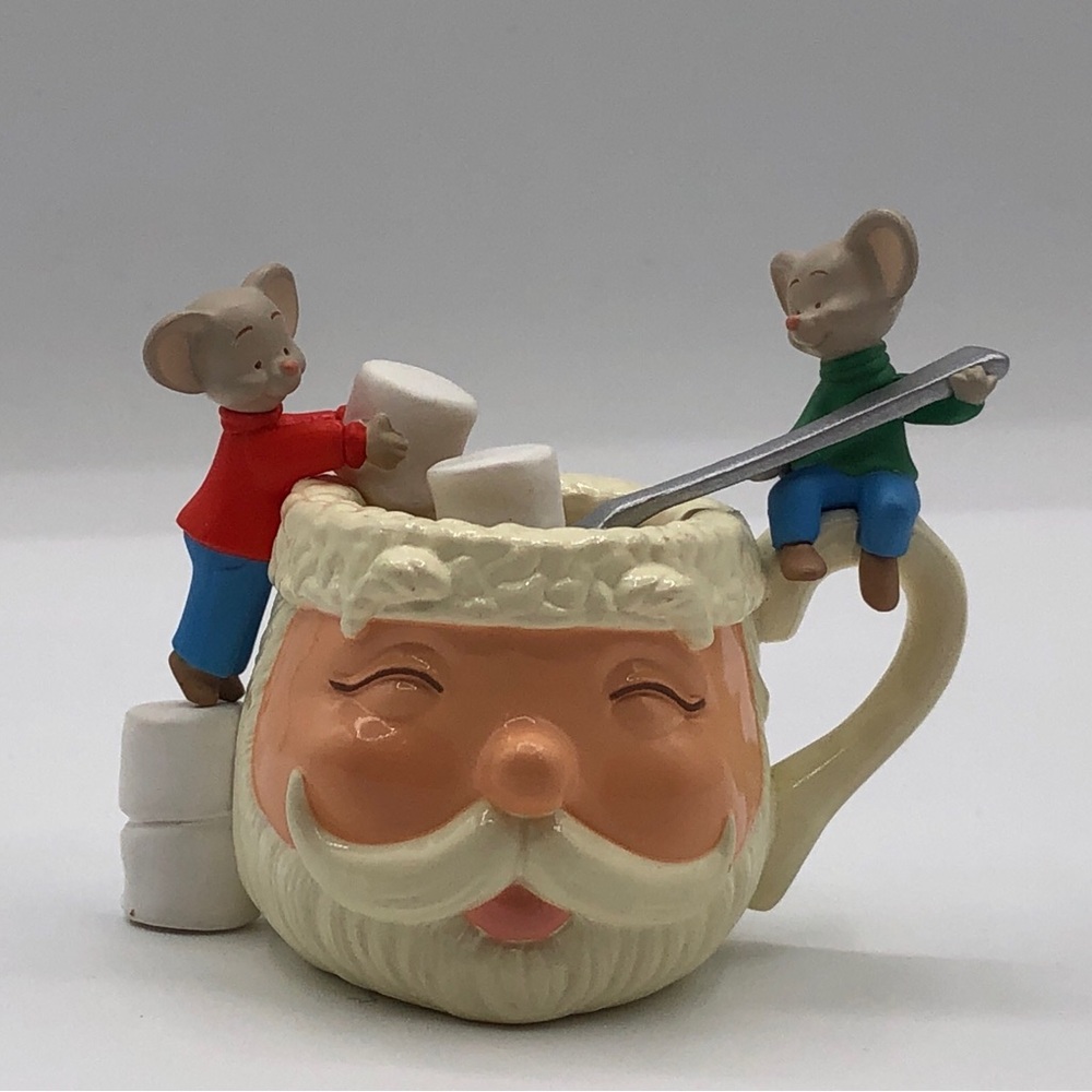 Hallmark Keepsake Ornament Dated 2001 A Cup Of‎ Friendship Vintage Handcrafted